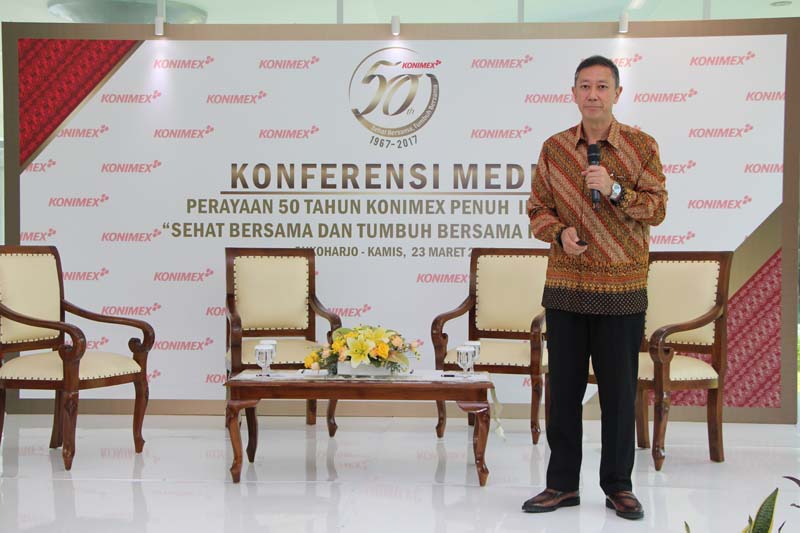 Rayakan HUT ke-50, PT Konimex Ajak Masyarakat Indonesia Untuk Sehat dan Tumbuh Bersama