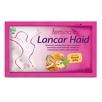 Feminax Lancar Haid @ 5 Sachet dan @12 Sachet