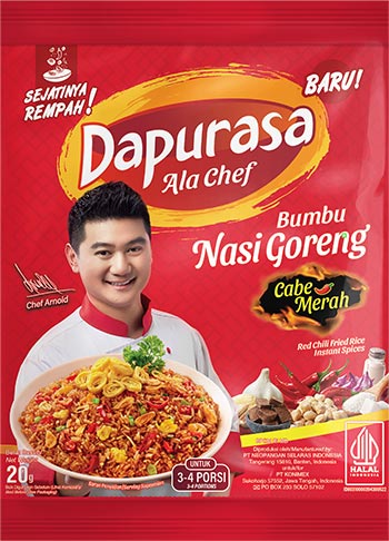 Dapurasa Ala Chef Nasi Goreng Cabe Merah