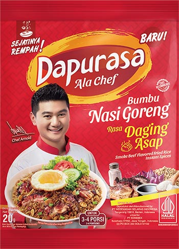 Dapurasa Ala Chef Nasi Goreng Daging Asap