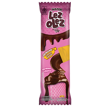 LEZ OLEZ WAFER STROBERI CHOCO by Chocolito
