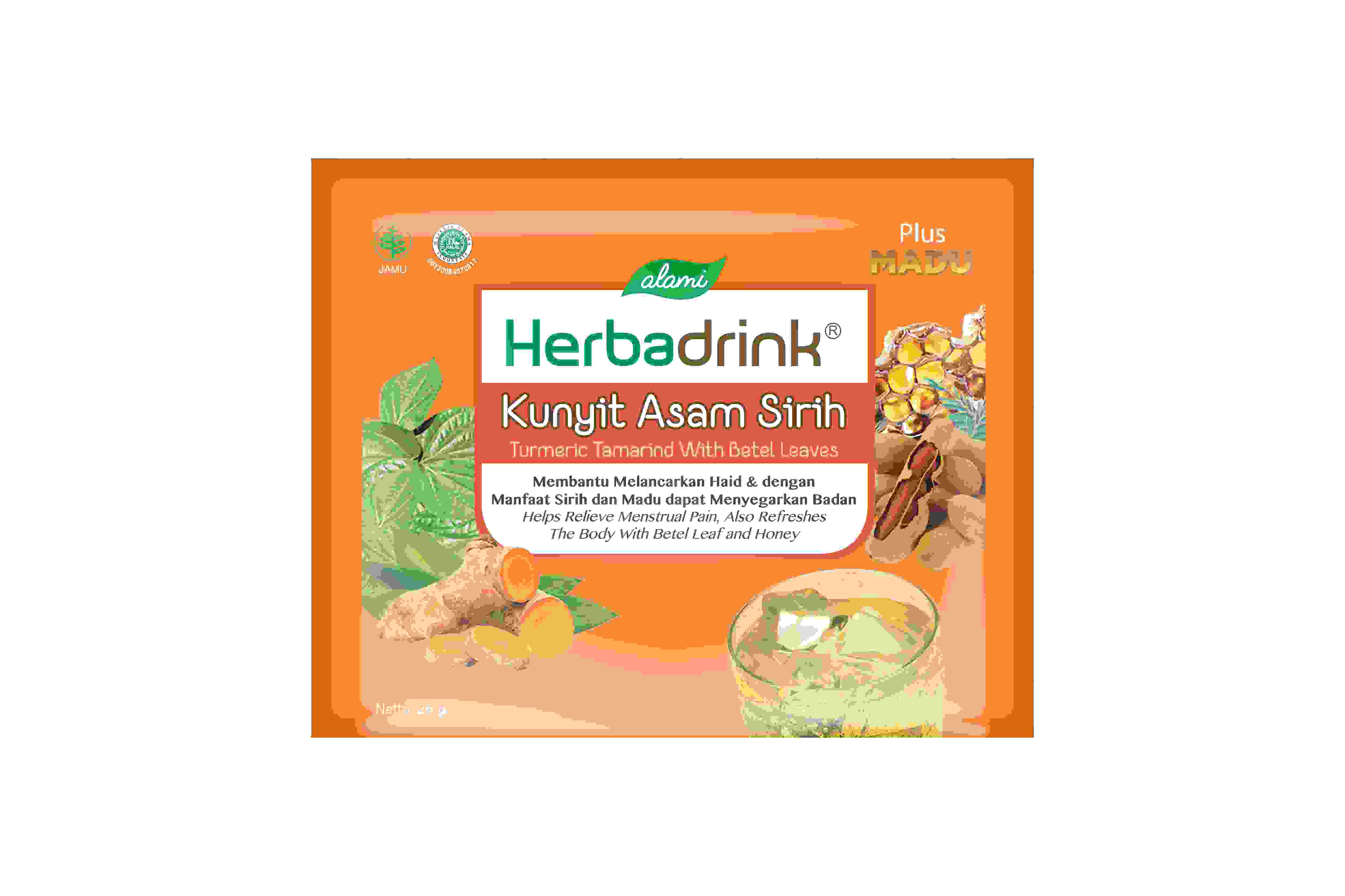 HERBADRINK Kunyit Asam Sirih Plus Madu