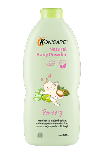 Konicare Natural Baby Powder Powdery 200gr