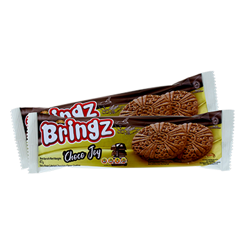 BRINGZ Cookies 41gr Choco Joy (Rasa Cokelat)