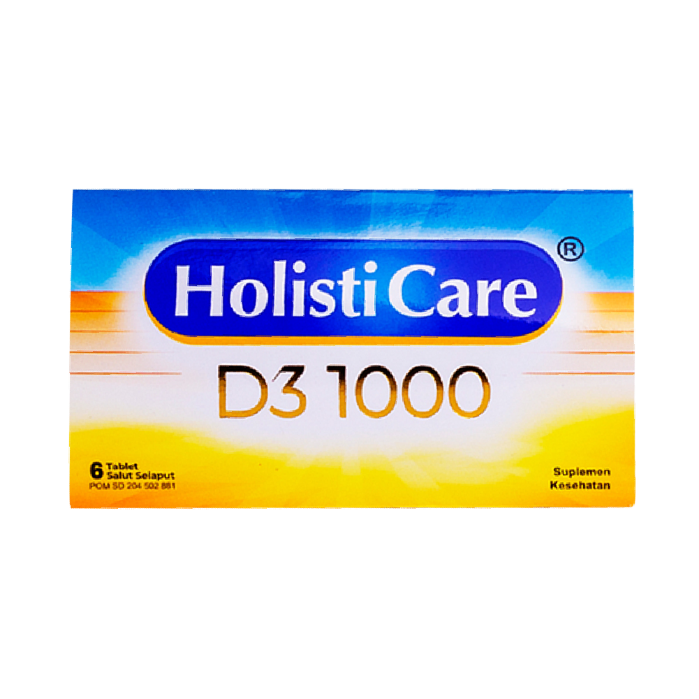 Holisticare D3 1000 IU Strip 6s