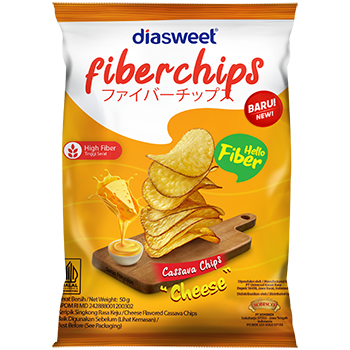 Diasweet Fiberchips Cheese