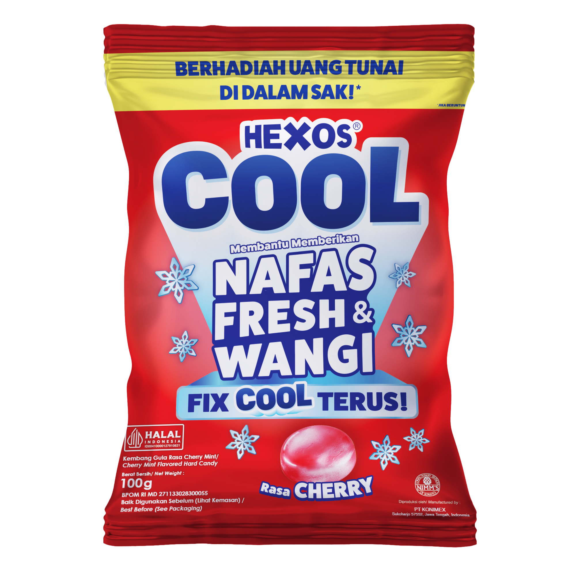 HEXOS COOL Sak Cherry Promo 100gr