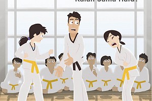 Feminax versi Teen Karate