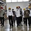 Kunjungan Menteri Koordinator Bidang Pembangunan Manusia dan Kebudayaan Untuk Meninjau Ketahanan Industri Di Kala Pandemi